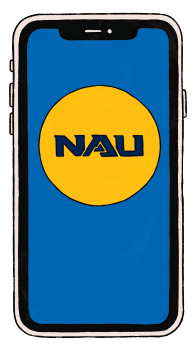 Illustration of smartphone.